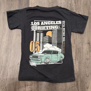 Black Los Angeles Drifting Tee